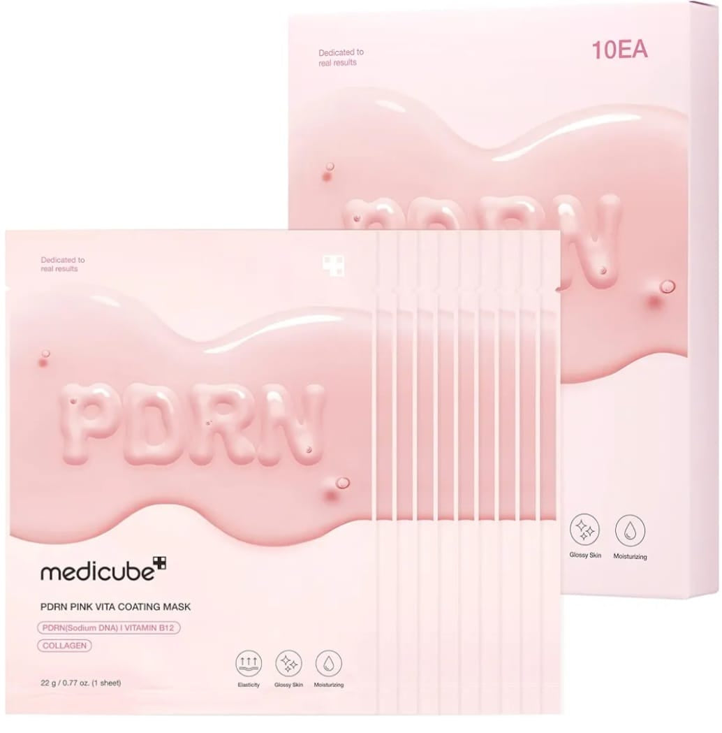 מסכת Pink DNA Glow – מסכת PDRN קוריאנית לעור זוהר וחלק